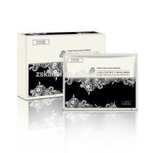 New face mask cold hydrogel black lace facial mask